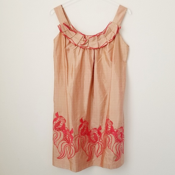 Vivienne Tam Dresses & Skirts - Vivienne Tam  100% Silk Koi Fish Dress